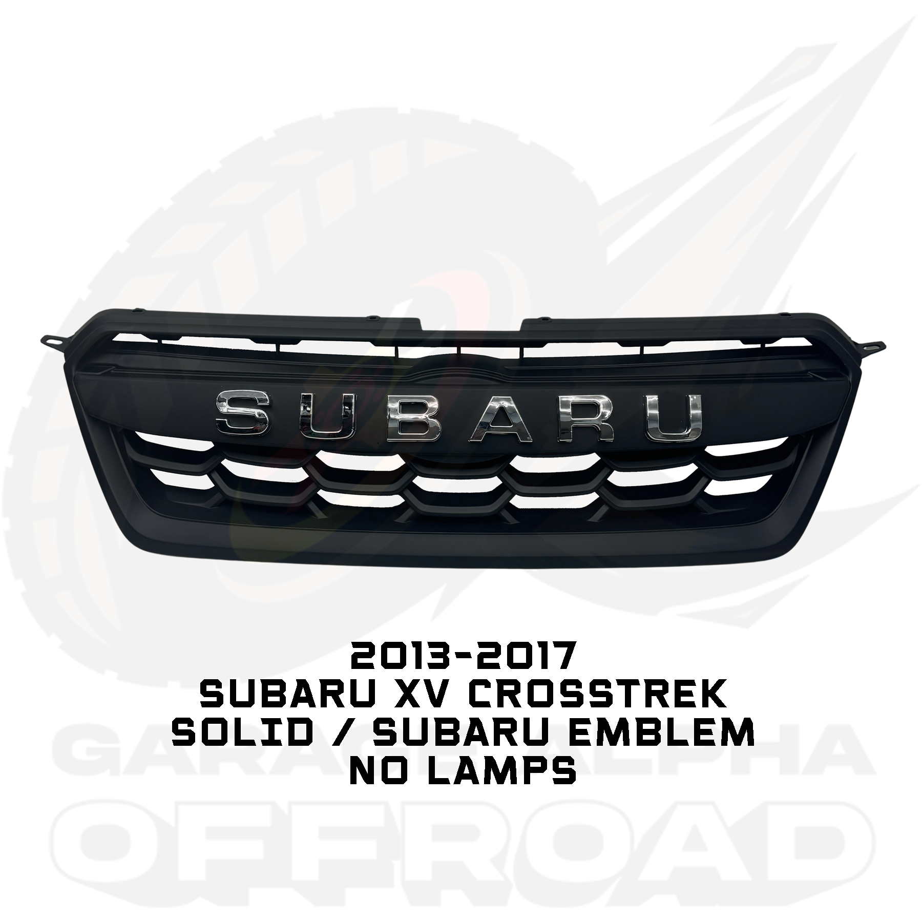2013-2017 Subaru XV Crosstrek Wilderness Style Grille