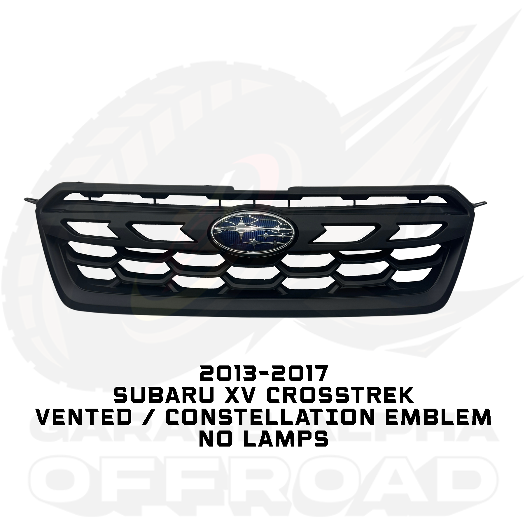2013-2017 Subaru XV Crosstrek Wilderness Style Grille
