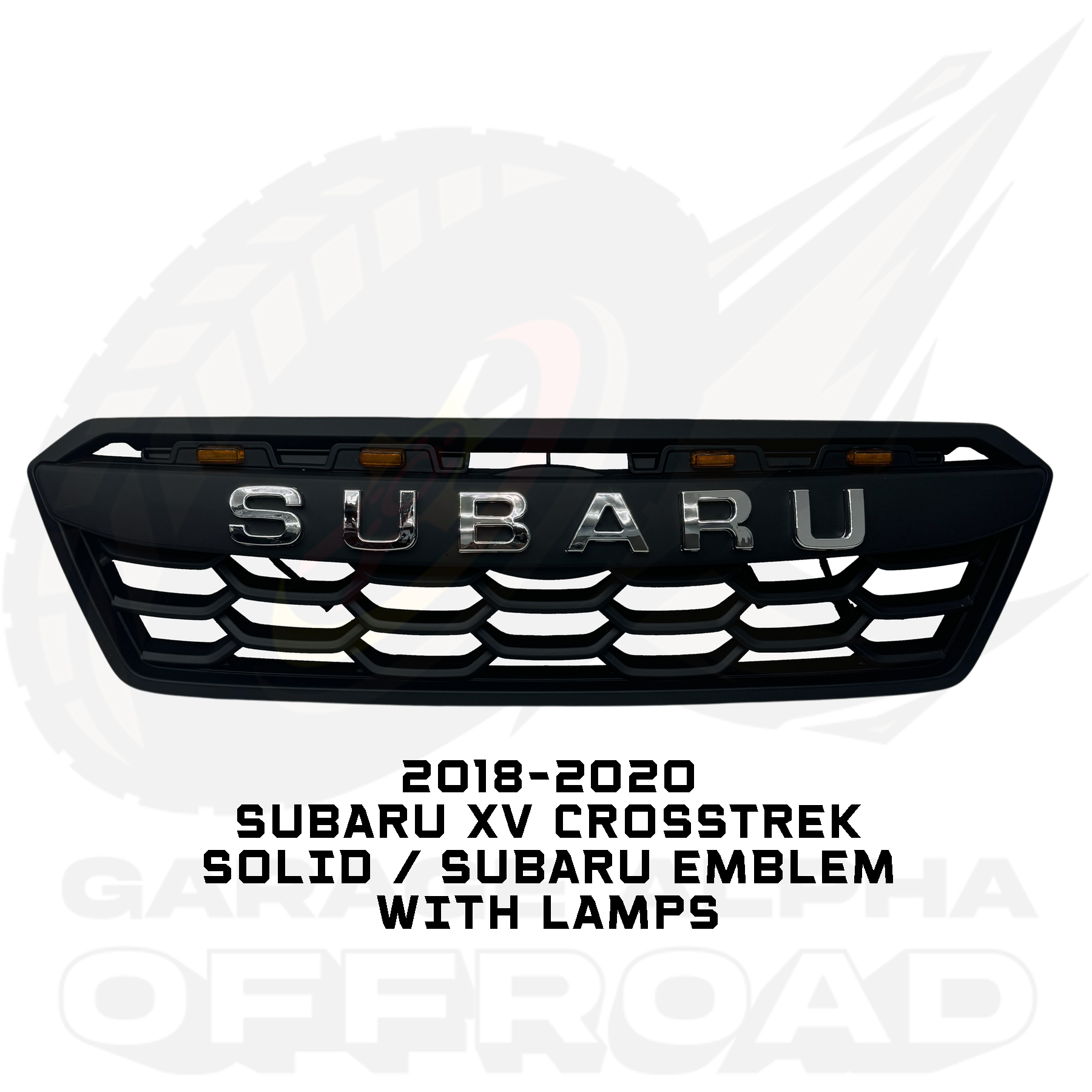 2018-2020 Subaru XV Crosstrek Wilderness Style Grille