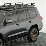 2008-2021 Toyota Land Cruiser Black Window Trim