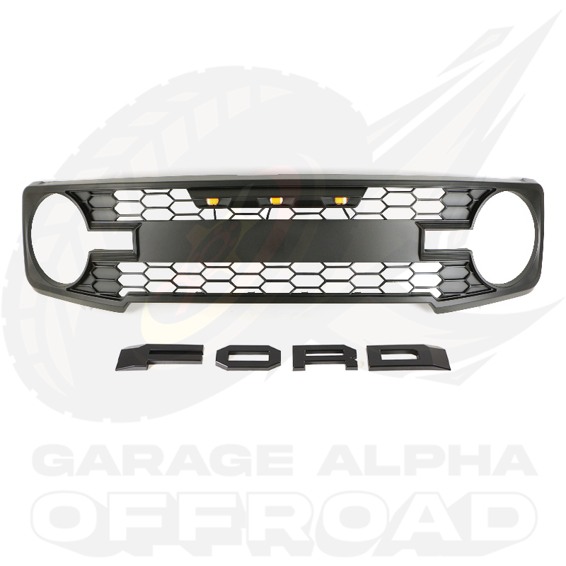 2022-2025 Ford Bronco Raptor Style Grille