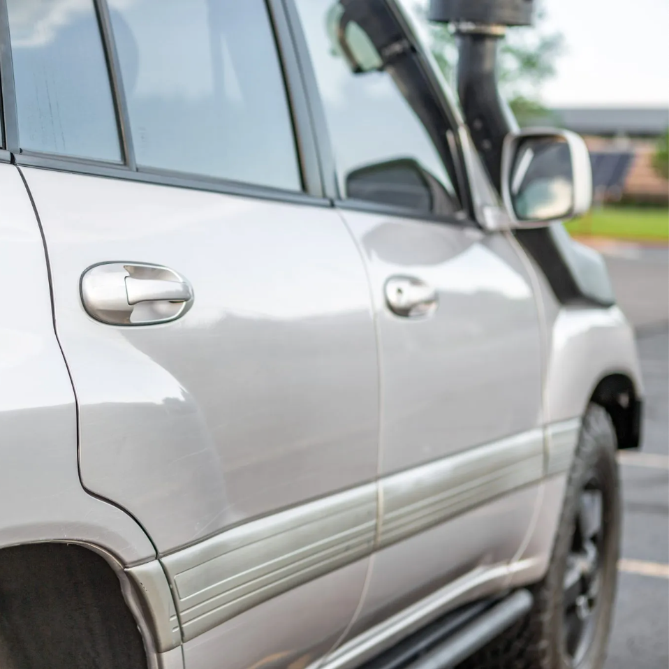 1998-2007 Toyota Land Cruiser Black Window Trim