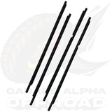 1998-2007 Toyota Land Cruiser Black Window Trim
