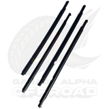 2008-2021 Toyota Land Cruiser Black Window Trim