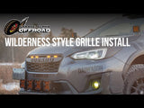 2018-2020 Subaru XV Crosstrek Wilderness Style Grille