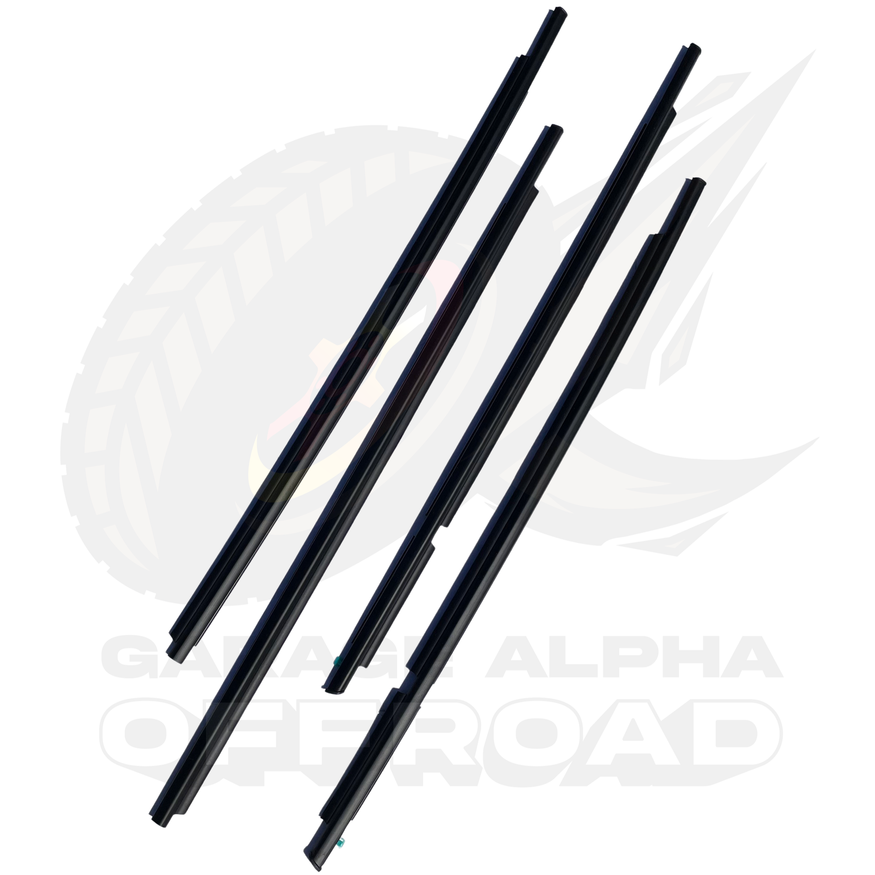 2003-2009 Lexus GX470 Black Window Trim