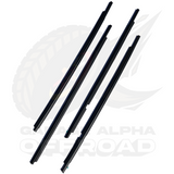 2003-2009 Lexus GX470 Black Window Trim
