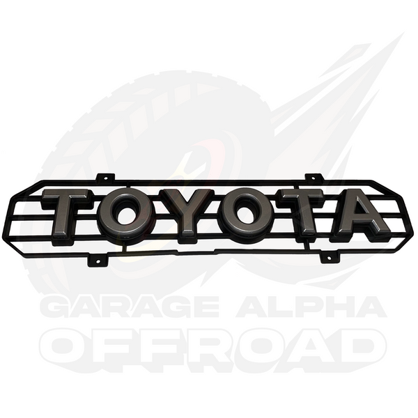 TOYOTA Nameplate – Garage Alpha OffRoad
