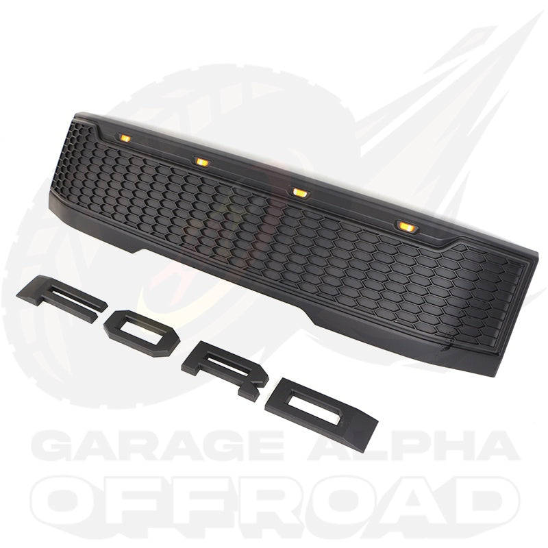 2023-2024 Ford F-150 Lightning Raptor Style Grille – Garage Alpha OffRoad