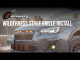 2018-2020 Subaru XV Crosstrek Wilderness Style Grille *PRE-ORDER*