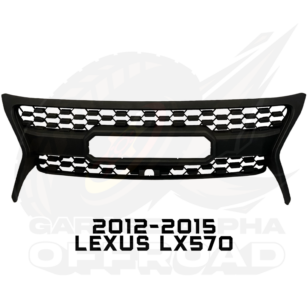 2012 2015 lexus lx570 trd style grille garage alpha offroad